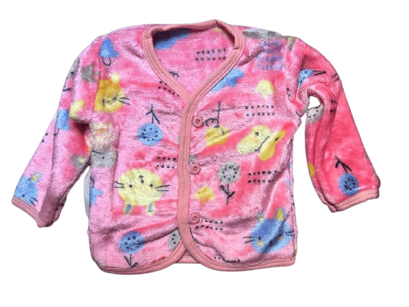 Pink Long Sleeve Baby Sweatshirts view 2
