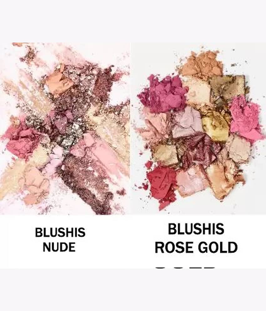 BLUSHIS Beauty Dark and Nude Multicolor Highly Pigmented Eyeshadow Palette Combo Set 36 Shades view 2