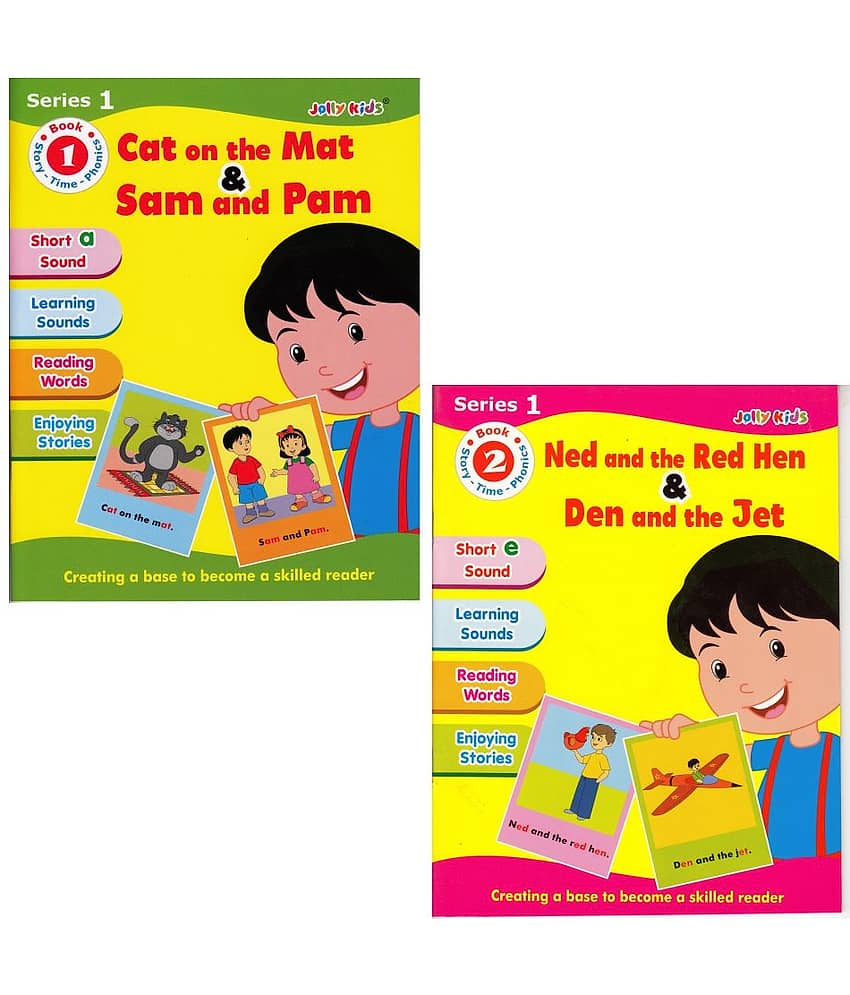Jolly Kids Story Time Phonics Book Series 1 (Set of 10) view 2