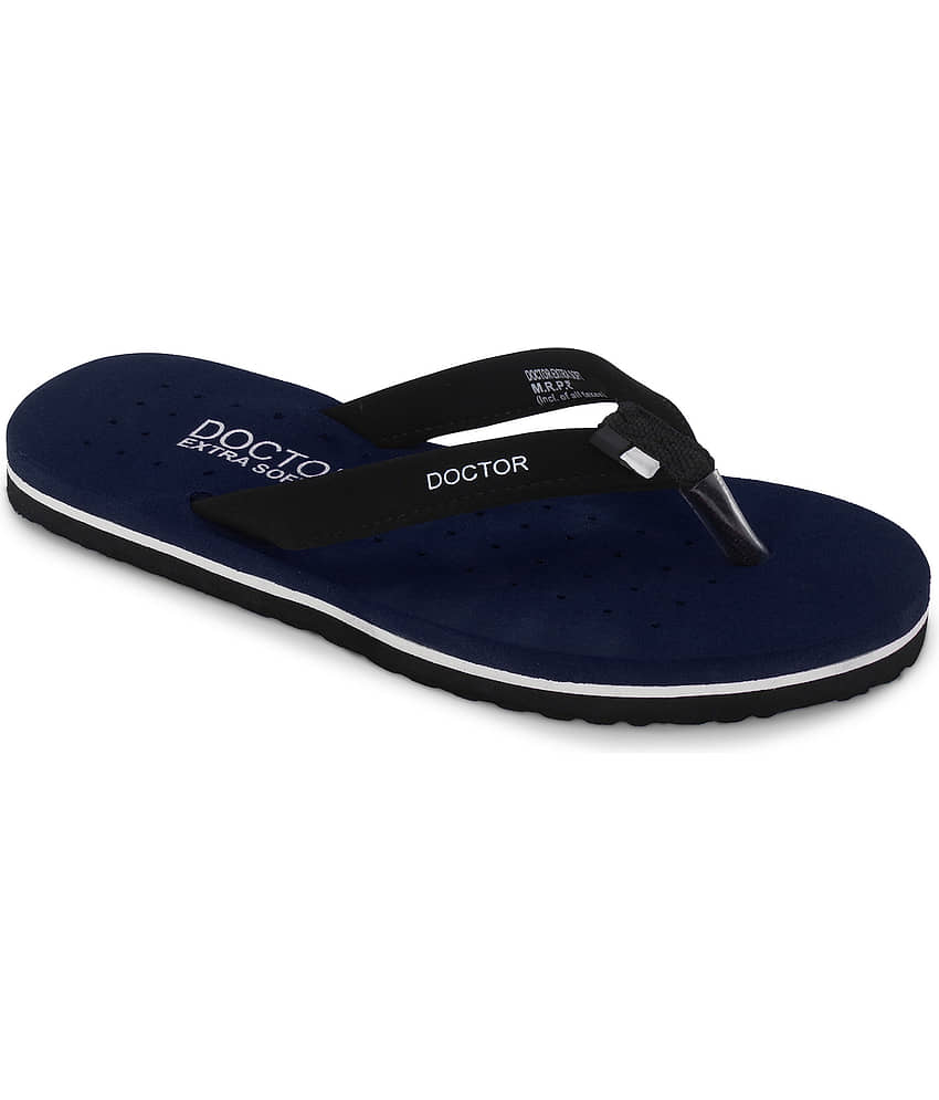 DOCTOR EXTRA SOFT - Purple Women's Thong Flip Flop view 2