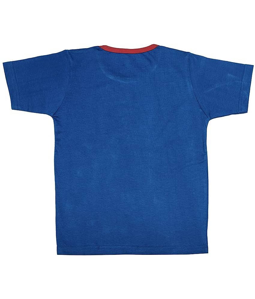 Babeezworld Pack of 2 Boys Cotton T-Shirt ( Blue ) view 2