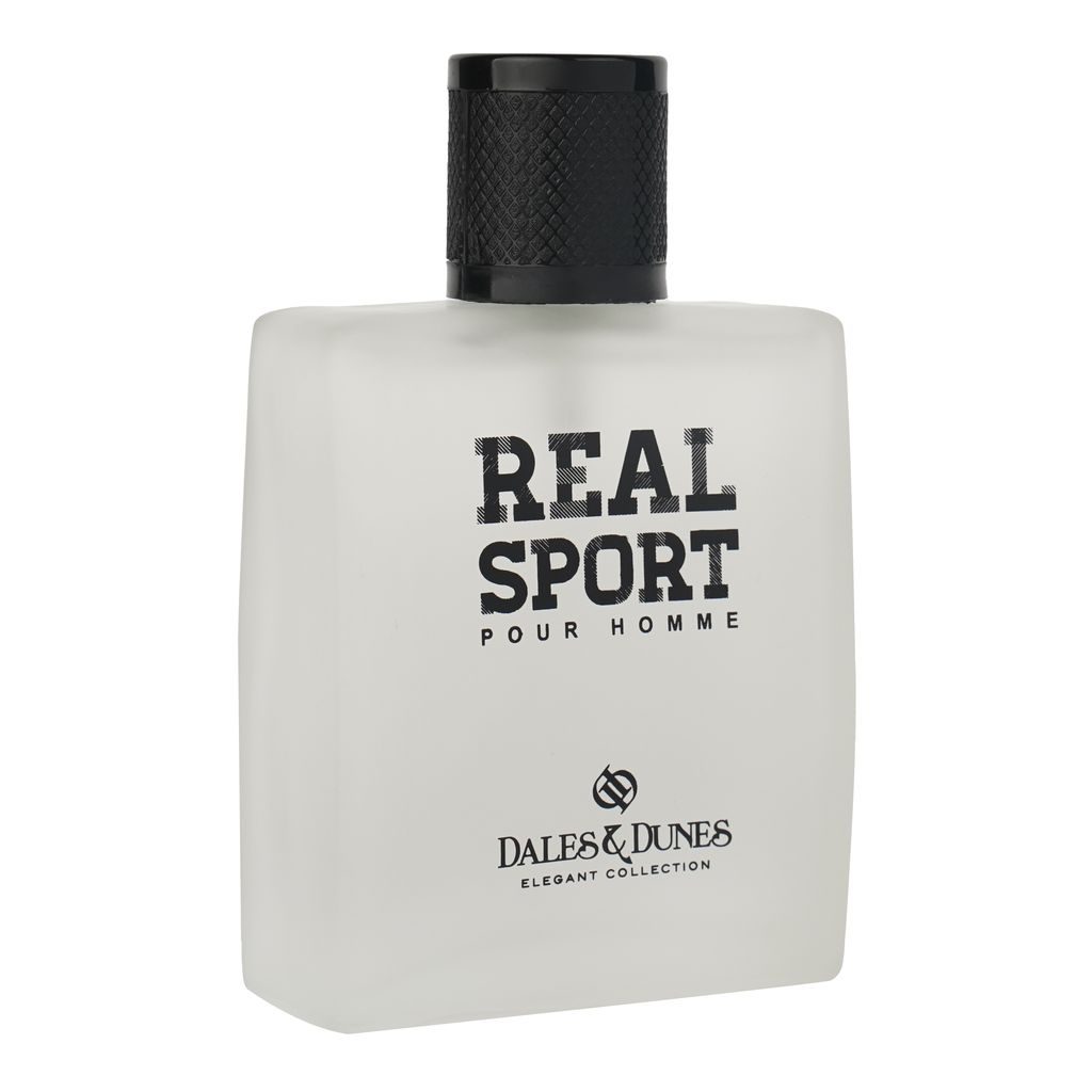Dales & Dunes Real Sport Eau De Toilette Perfume for Men 100ML | Long Lasting Fresh Sporty Fragrance | Daily Wear Luxury EDT for Men | Premium Masculine Scent view 2