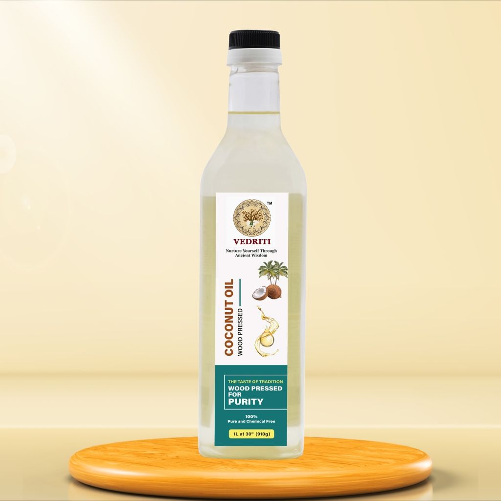 Wood Pressed Coconut Oil