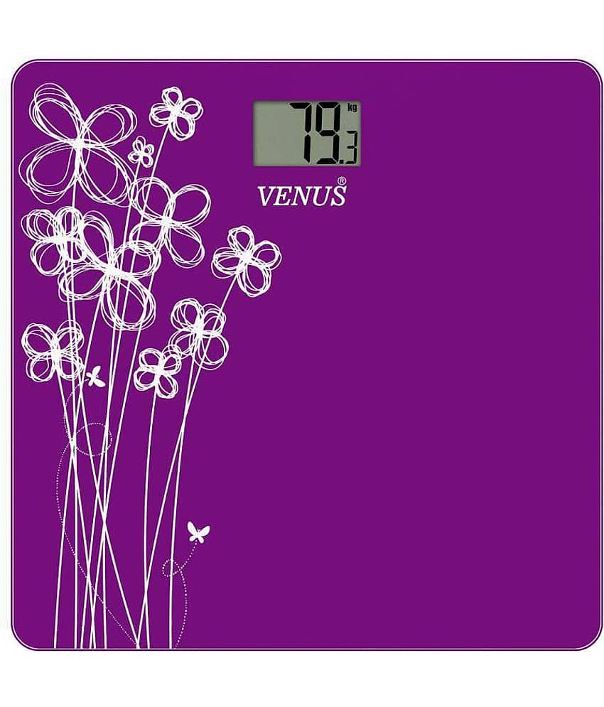 Venus Venus EPS-2001-Purple-Digital Electronic Personal Body Health Fitness Check up Weighing Scale EPS-2001-Purple Purple