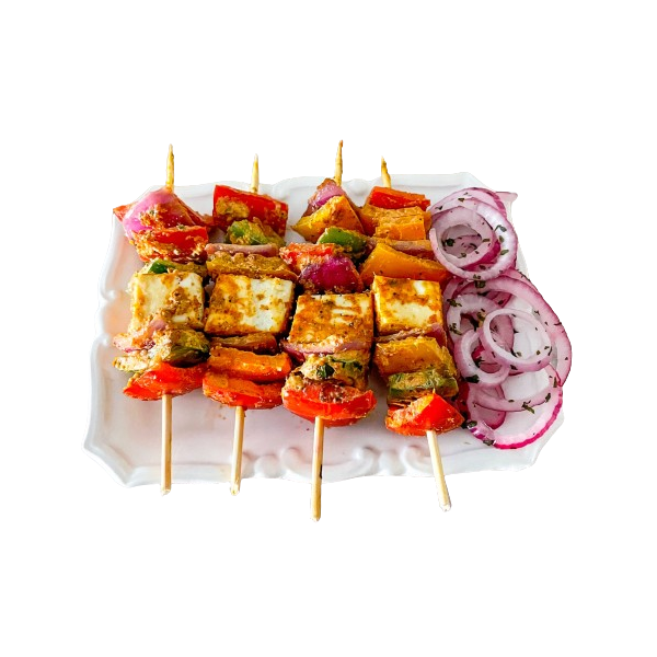 Tangy Grilled Paneer Skewers