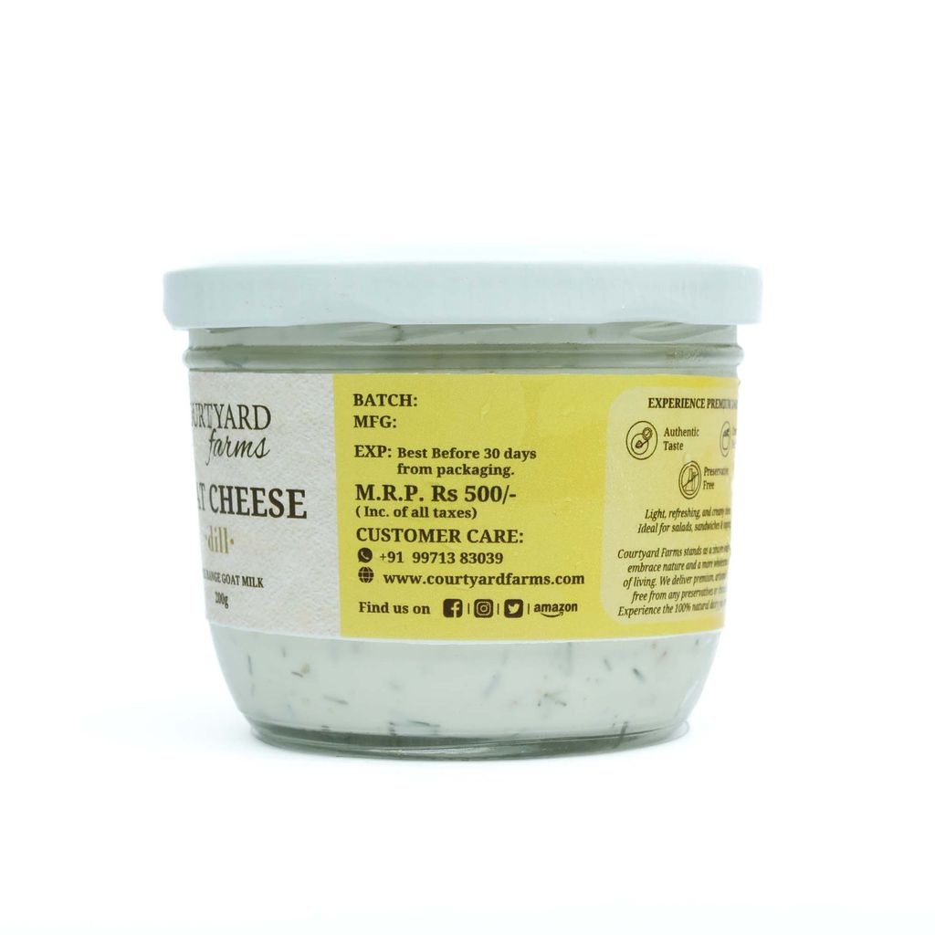 Goat Cheese Dill 200G view 2