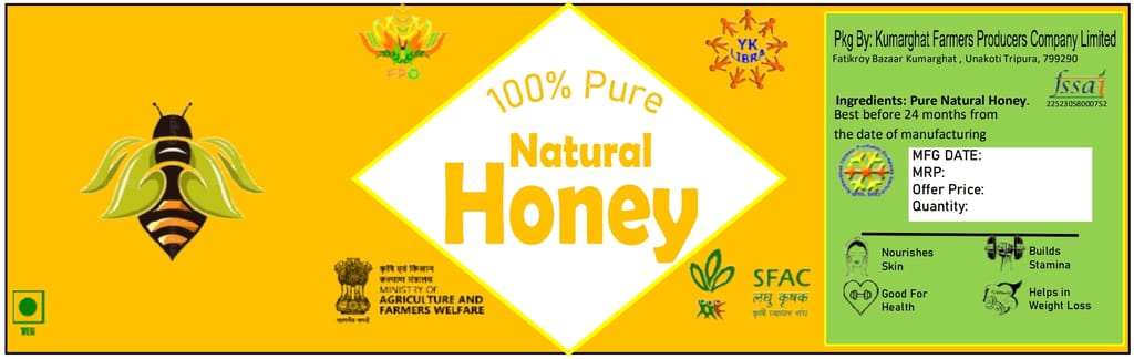 Tripura Indigenous Royal Honey- 500 gm view 2