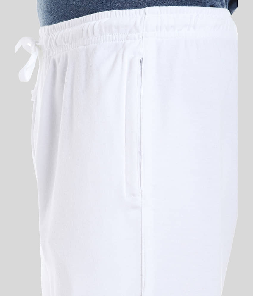 Avoq - White Cotton Blend Men's Shorts ( Pack of 1 ) view 2