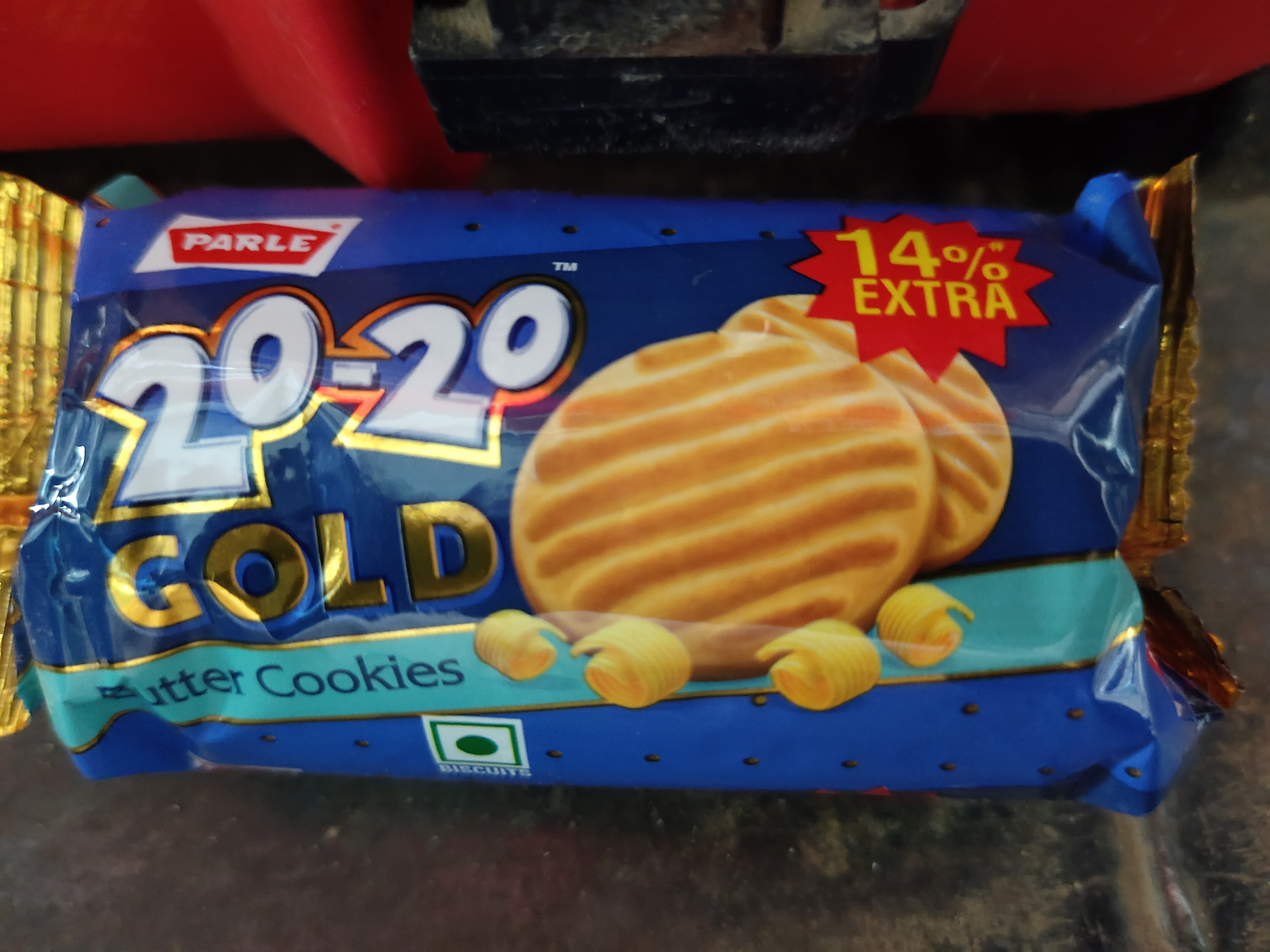 Parle 20-20 gold butter cookies