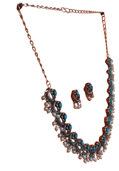 Furoja Chand Necklace Set view 2