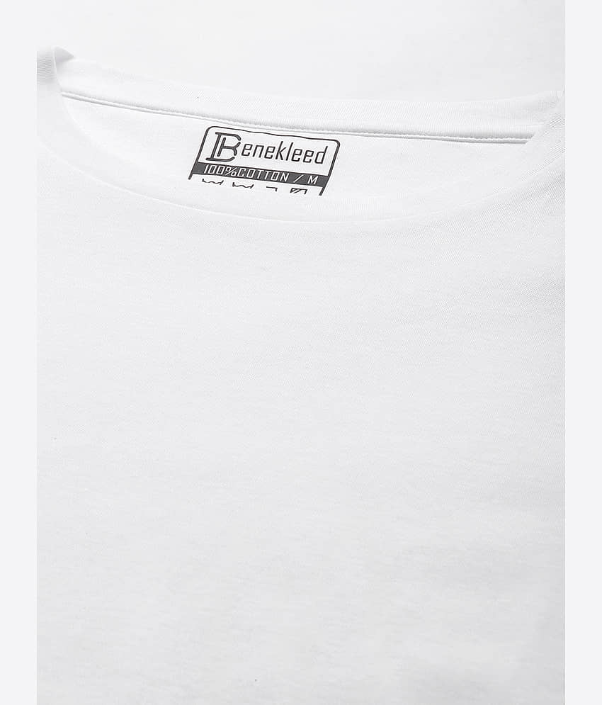 Bene Kleed Men Drop-Shoulder Sleeves Oversized Pure Cotton T-shirt view 2