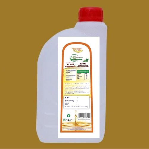 Groundnut oil view 2