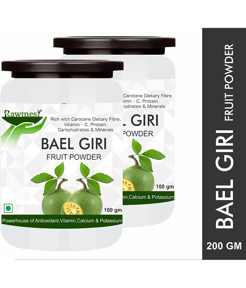 Rawmest Bel Giri | Bael Giri Fruit | Bael Phal Powder 200 Gm Pack of 2