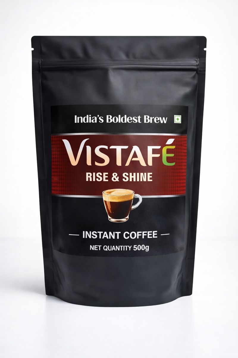 Vistafe Rise & Shine Strong Instant Coffee view 2