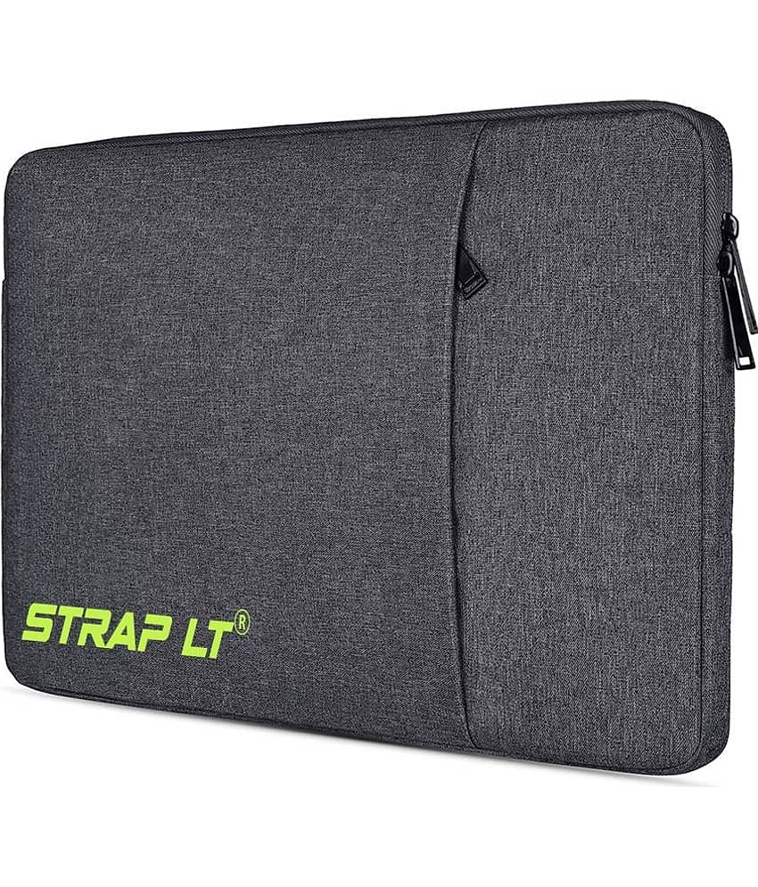 STRAPIT Grey Laptop Sleeves view 2