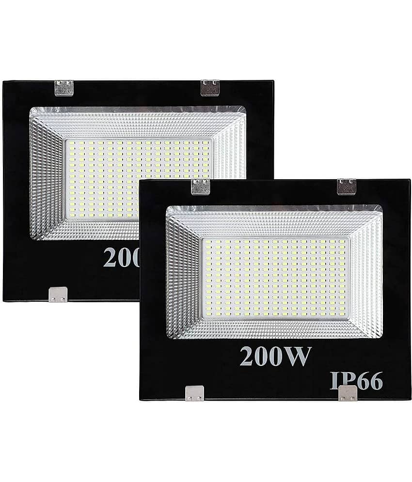 DAJUBHAI Cool Day Light 200W Watts Flood Light ( Pack of 2 ) view 2
