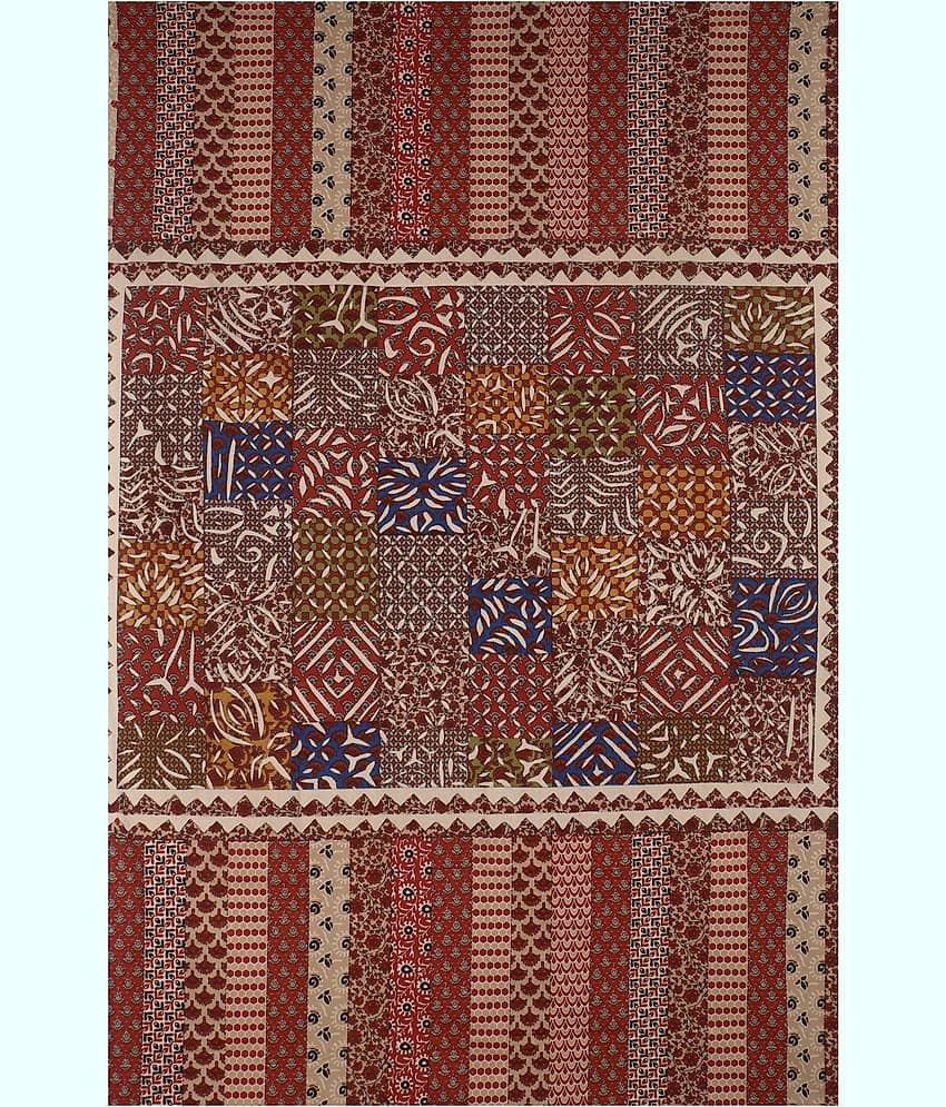 ABHACLOTHO Cotton 1 Single Bedsheet with 1 Pillow Cover ( Multicolor ) view 2