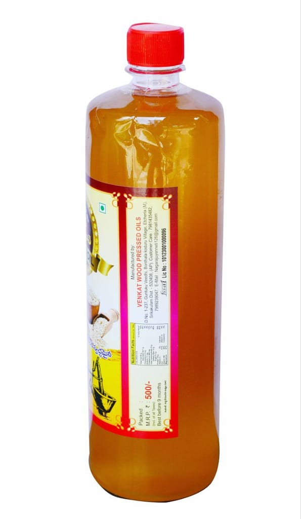 VENKAT BROTHERS-GANUGA OIL-" Sesame Oil - 1ltr" view 2