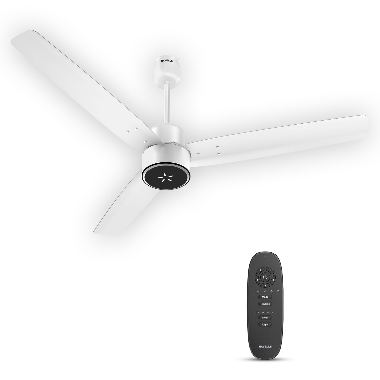 Havells FAB BLDC ULED 1200mm Ceiling Fan with LED Speed Indicator, White
