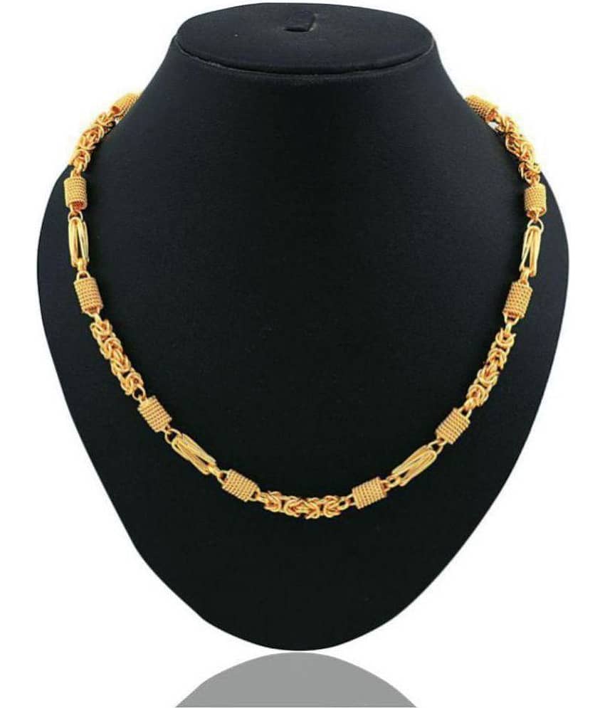 H M PRODUCT Gold Plated Chain ( Set of 1 ) view 2