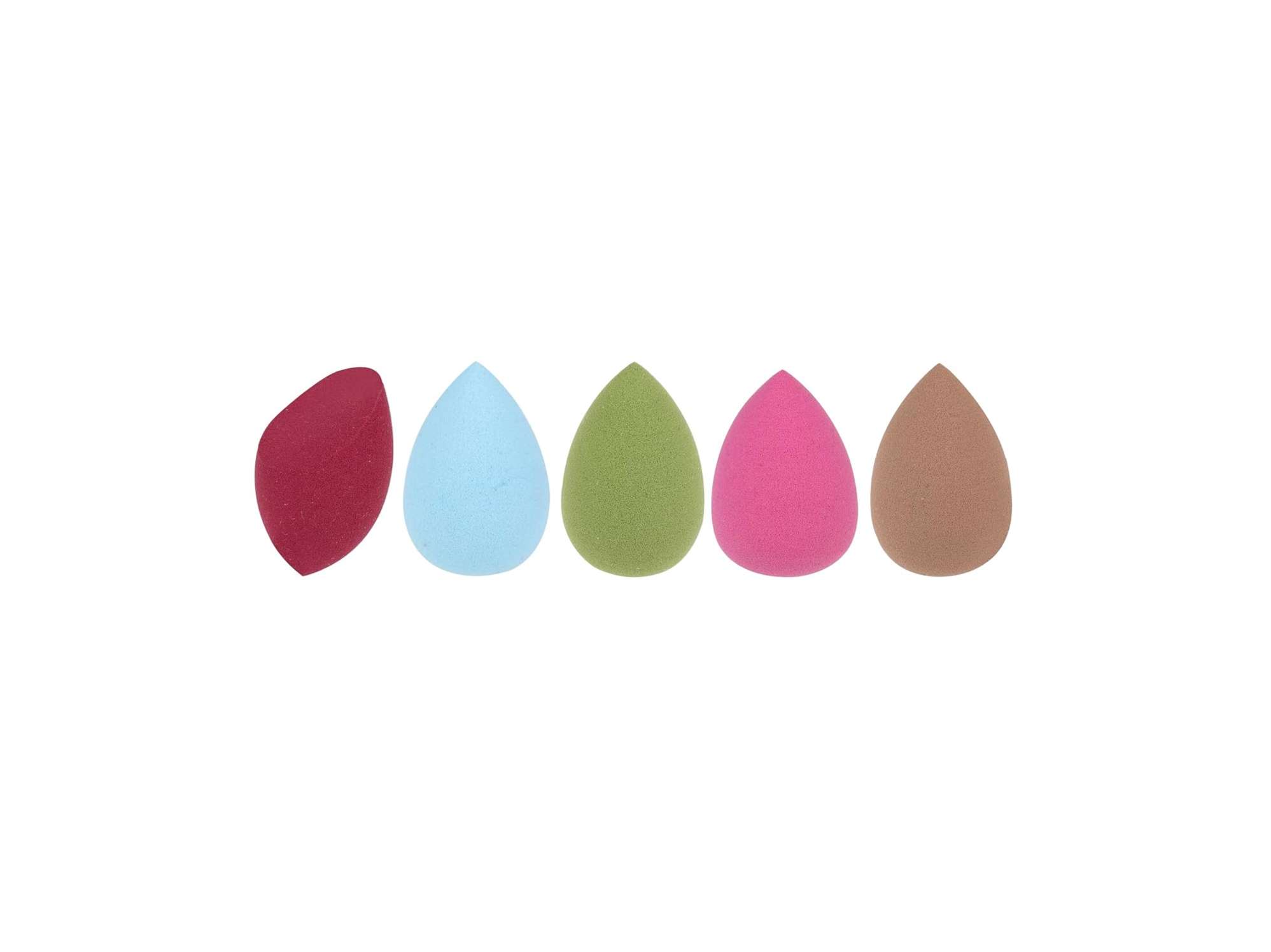 MARS Mini Beauty Blenders for Makeup, Flawless Versatile Usage, Precise & Effortless Blending, Travel-Friendly, Easy to Clean - MULTI COLOR