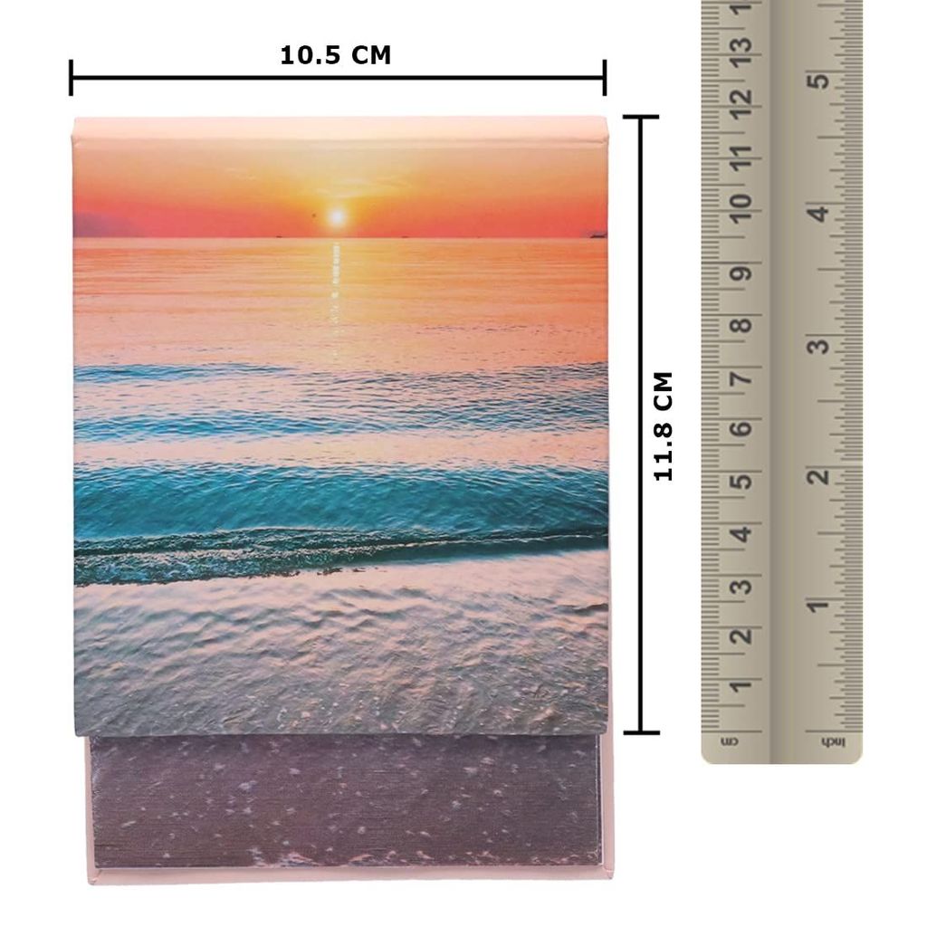 Navneet Youva | Slanting Pad for Students, Professionals and Personal use | Single Line | Size - 10.5 cm x 11.8 cm | 120 sheets | Pack of 2 | Assorted view 2
