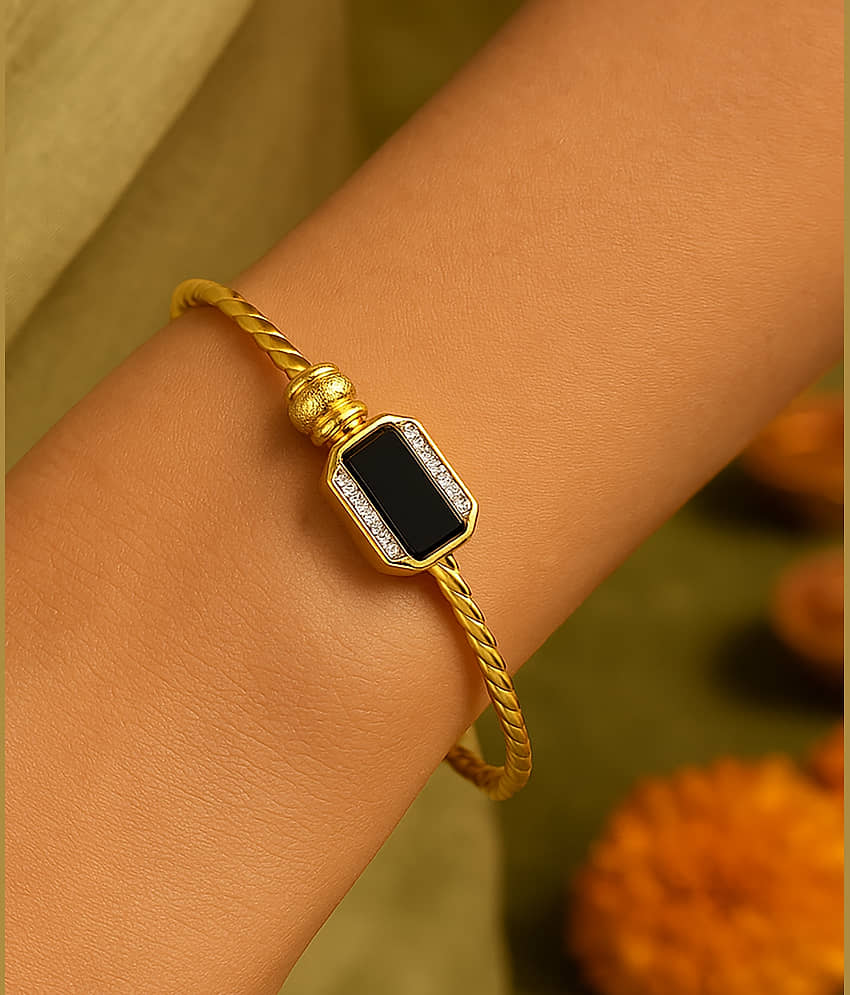 KRIMO Gold Bangle ( Pack of 1 ) view 2