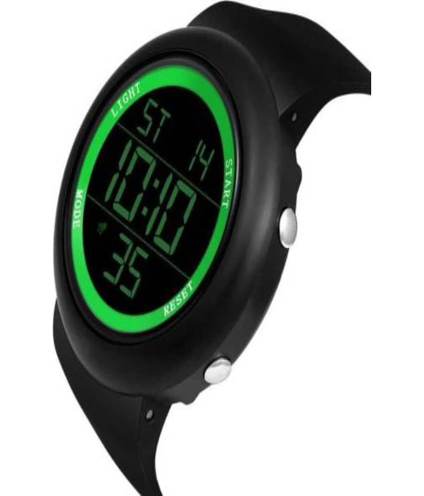 Om Collection DIGIGREEN Rubber Digital Men's Watch view 2