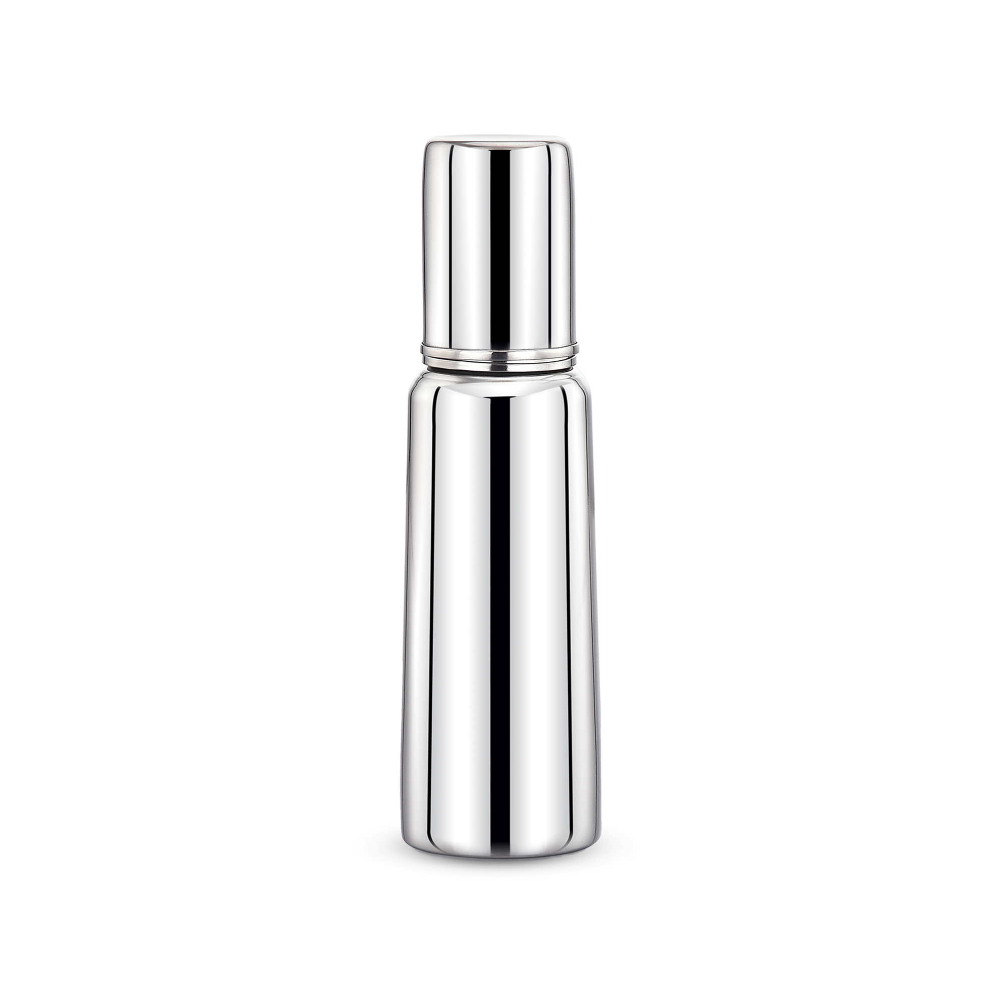 Maxima Amrita Stainless Steel Baby Feeding Bottle (150 ML) - Safe Transition from Infant to Sipper | Nipple Bottles | Milk Drinking Bottle | Travel-Friendly Design | Ideal for Newborns and Toddlers