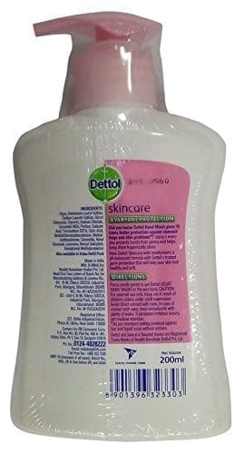 Dettol Liquid Handwash - Skin Care, 200ml Bottle view 2