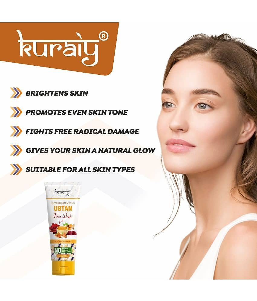 KURAIY Facial Cleanser Face Washing Remove Blackhead Face wash pack of 3 view 2