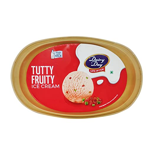 Dairy Day Tuffyfruity Ice Cream Tub Ice Cream, 500 ml view 2