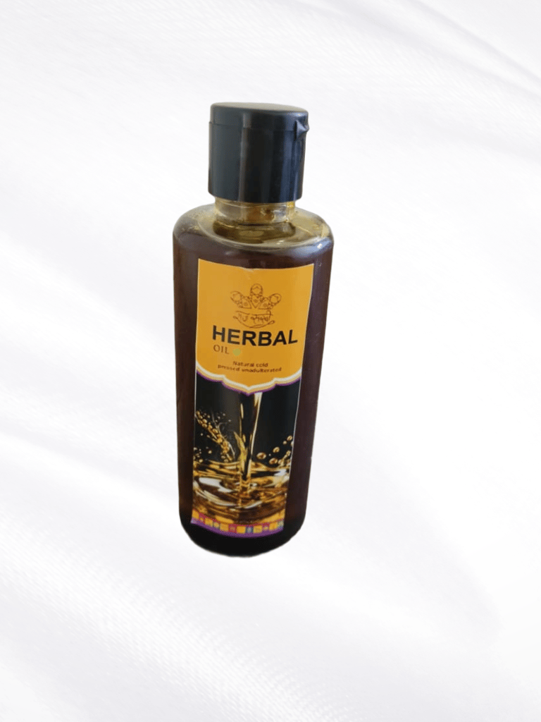 Pure Herbal Oil - Natural Cold Pressed Unrefined for Hair & Skin Nourishment view 2