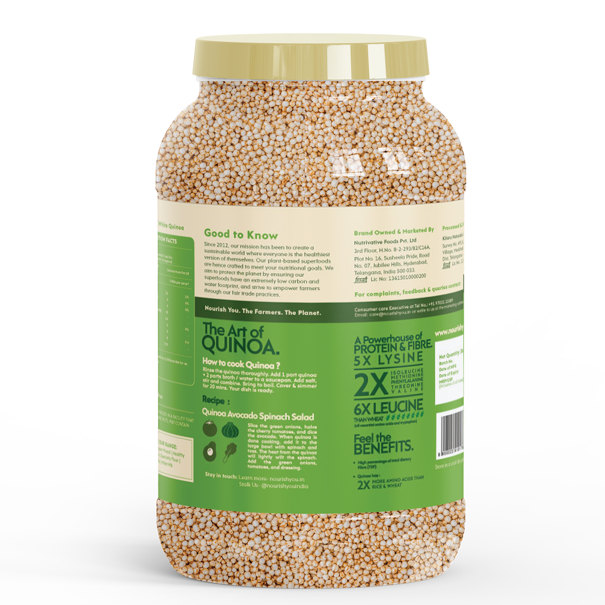 nourish you Quinoa Seeds view 2
