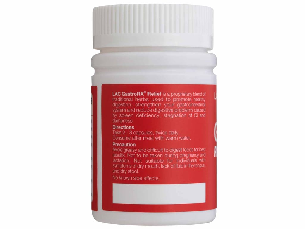 LAC GastroRX Relief (Anti-Heartburn) (120 vegicaps) view 2