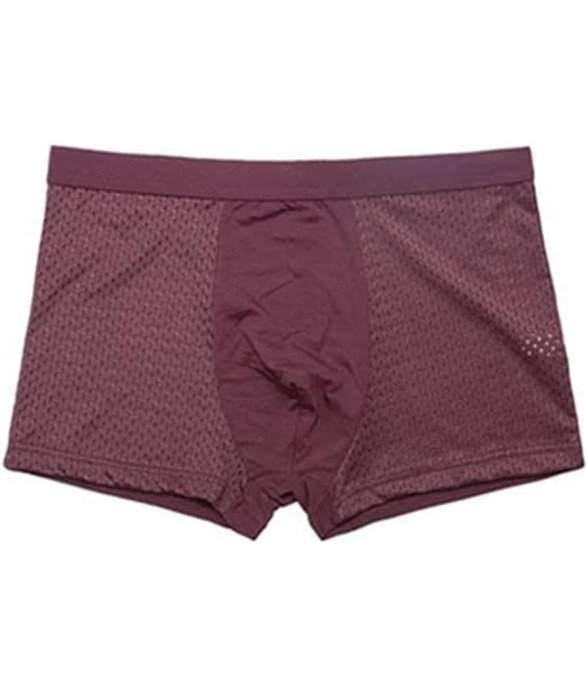 men dot print briefs Pack of 3 Lycra Trunks For Men's ( Multicolor ) view 2