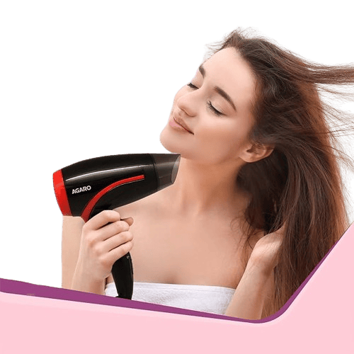 Hair Dryer with 1000 Watts Copper Motor, 2 Speed & Temperature view 2