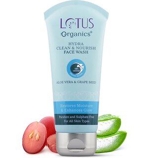 Lotus Organics+ Hydra Clean & Nourish Face Wash (160 G) view 2