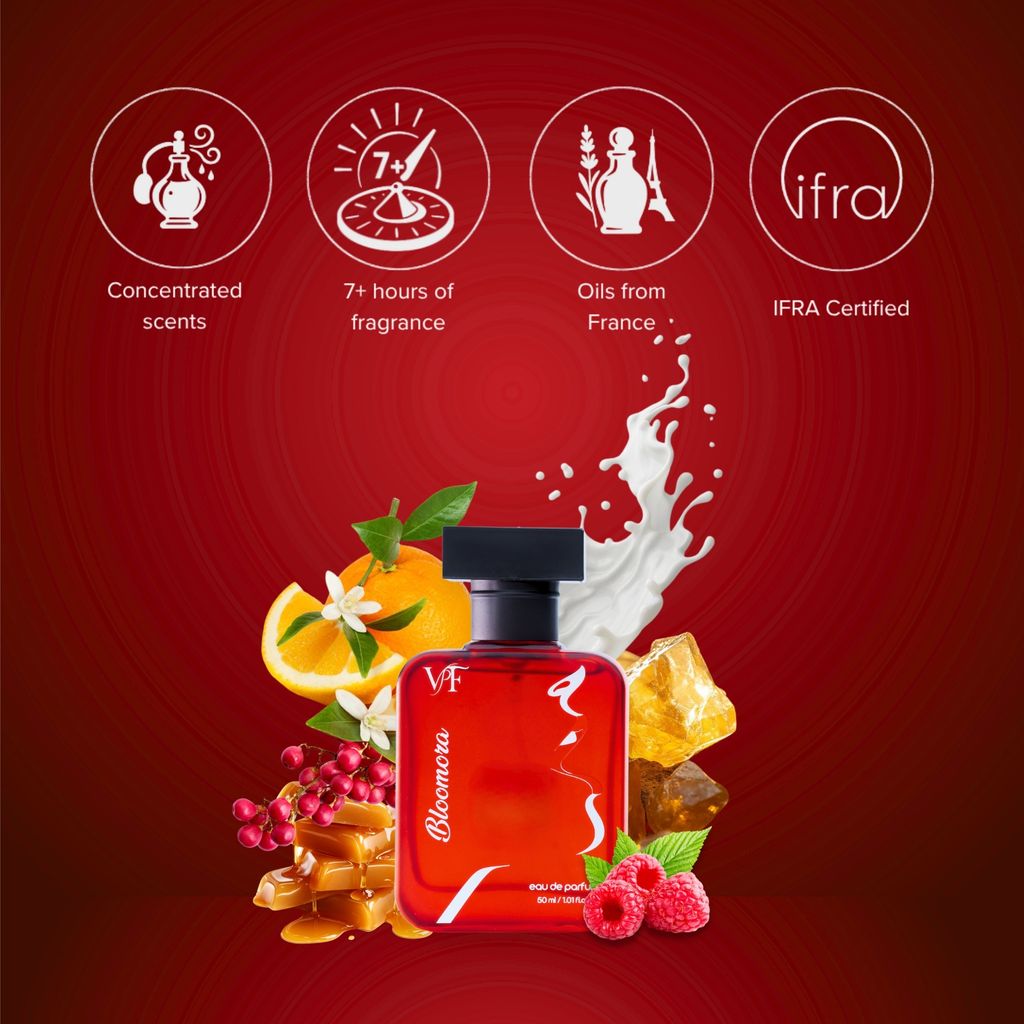 VPF Perfume for Women, 2x50ml | Ladies Perfume | Luxury Perfume Long Lasting Smell | Eau de Parfum | Floral & Fruity Fragrance Scent view 2