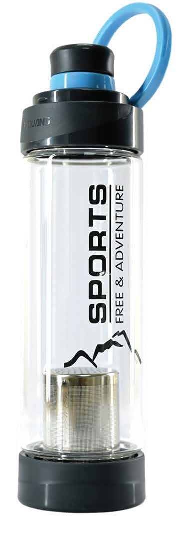 Kazanno Japanese Alkaline Sports Water Bottle - 600 ml