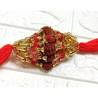(Pack of 12) CHARKEE Fancy 12 Bhaiya Bhabhi Rakhi (Multicolour) view 2