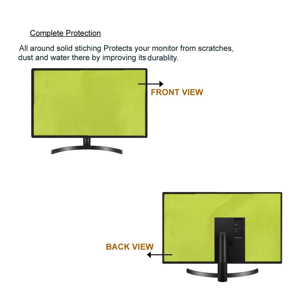 PalaP Super Premium Dust Proof Monitor Cover for ACER 18.5 inches Monitor (Green) view 2