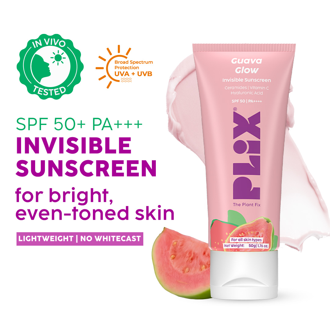Guava Glow Invisible Sunscreen Guava Sunscreen__Starter Pack__
