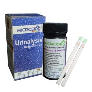 Microsidd Ketone Urine Strips 100 strip pack view 2