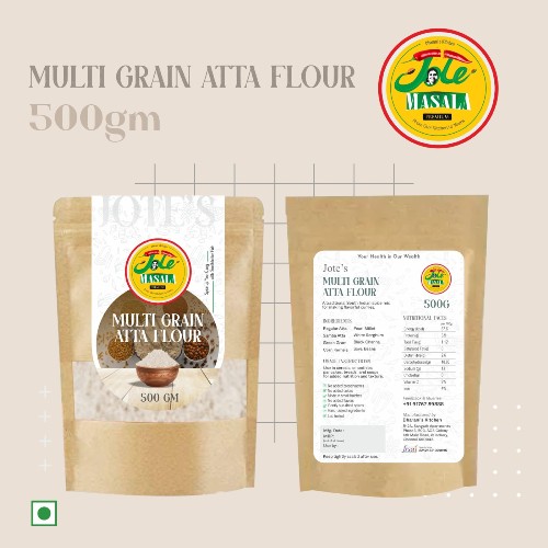 Jote Masala Multi Grain Atta Flour 500 Gms view 2