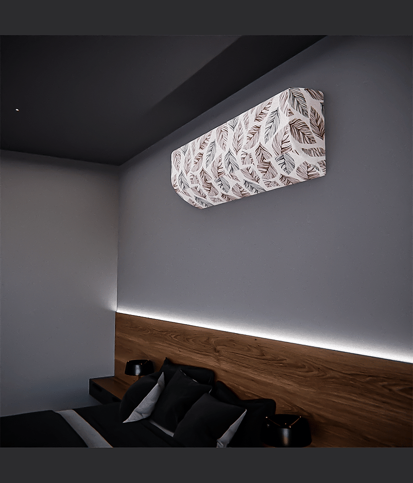 Single PVC Beige AC Cover for 1 Ton Split AC view 2