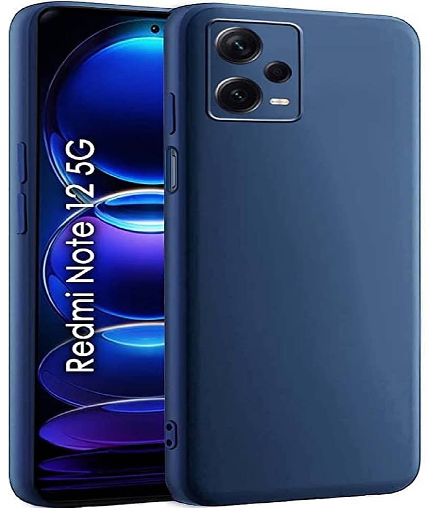 ZAMN - Plain Cases Compatible For Silicon Redmi Note 12 Pro 5G ( Pack of 1 ) view 2