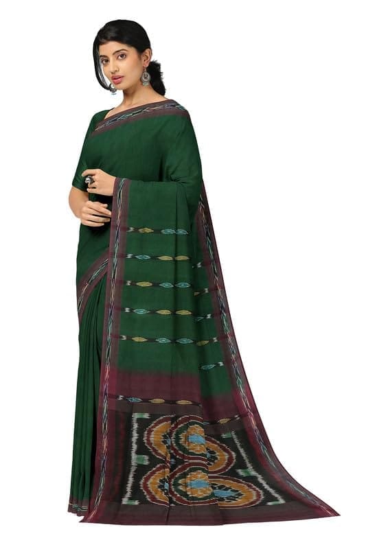 APCO Handloom (A Andhra Pradesh Govt Emporium)- Women's Traditional Pure Handloom Dulla Cotton Saree | DCS0013 view 2