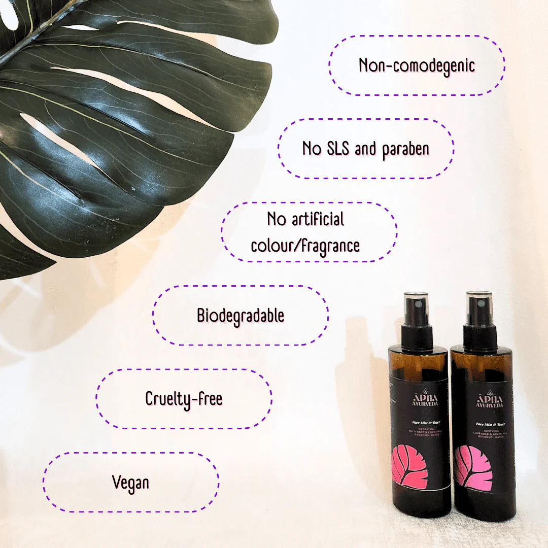 Apna Ayurveda Soothing Lavender & Green Tea Hydrosol Water - Face Mist & Toner view 2
