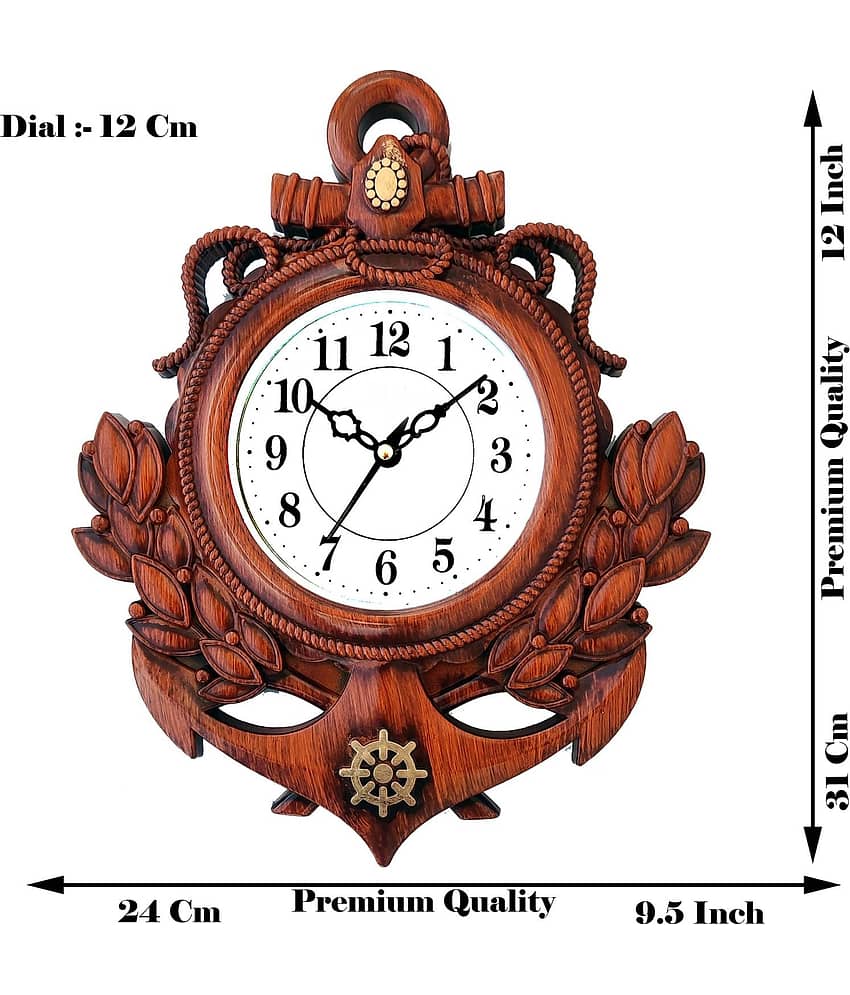 GrabBasket Assymetric Analog Wall Clock view 2